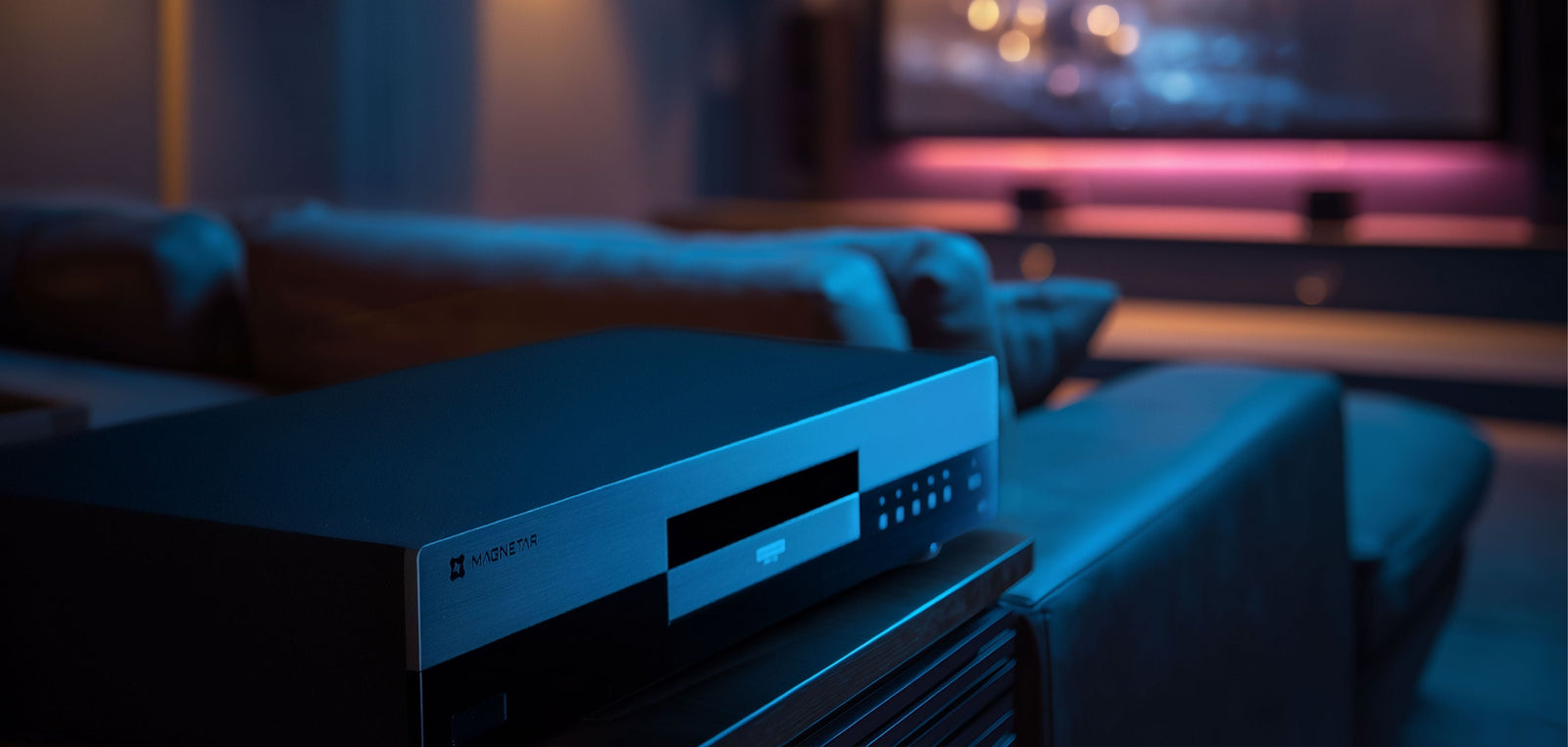 A Magnetar UPD800 MKII in a luxury home theater.
