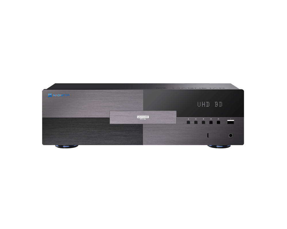 Magnetar UDP900 media player with advanced features for high-quality audio and video playback.