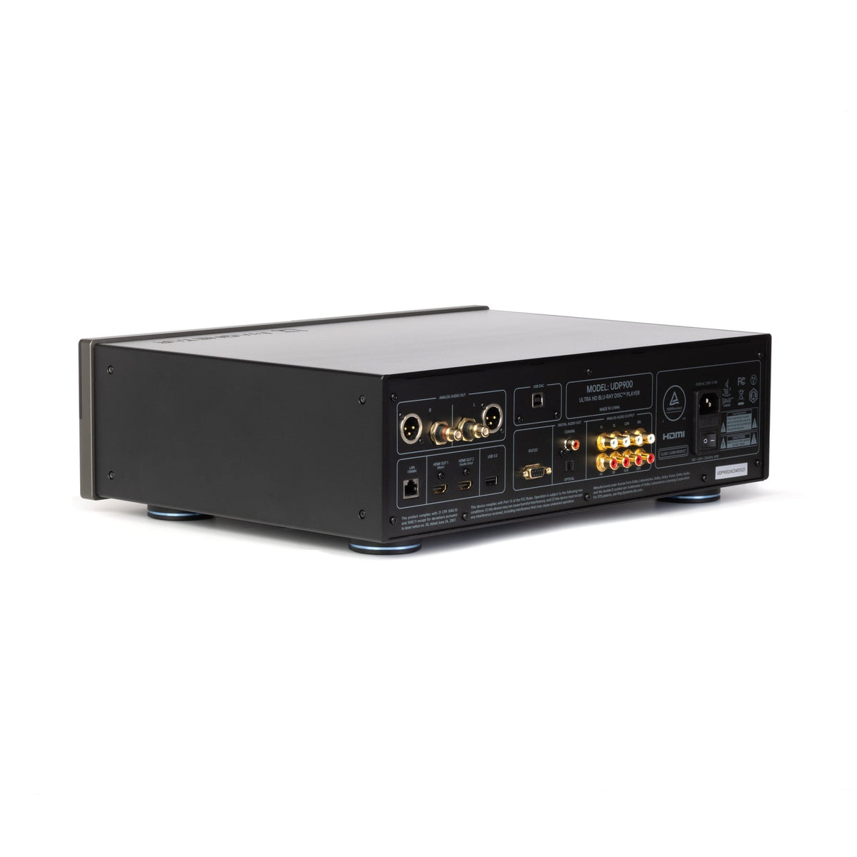 Magnetar UDP900 media player with advanced features for high-quality audio and video playback.