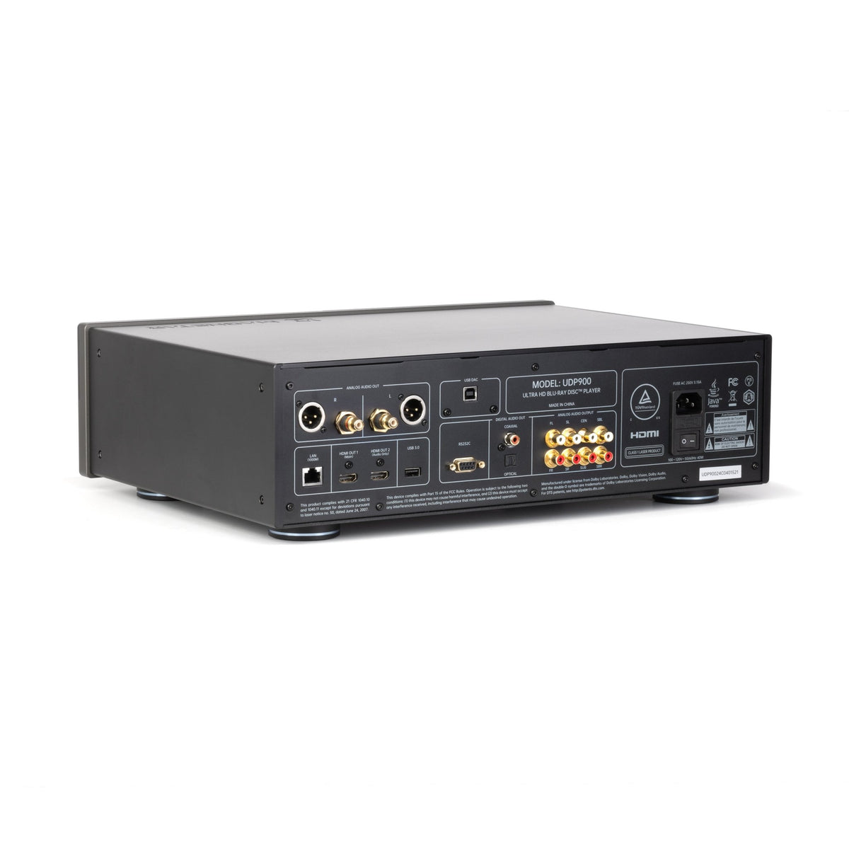 Magnetar UDP900 media player with advanced features for high-quality audio and video playback.