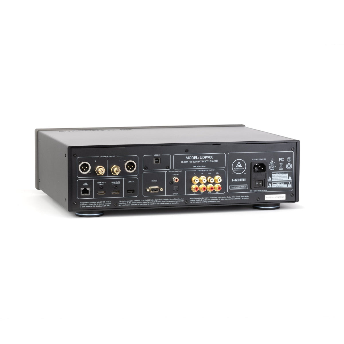Magnetar UDP900 media player with advanced features for high-quality audio and video playback.