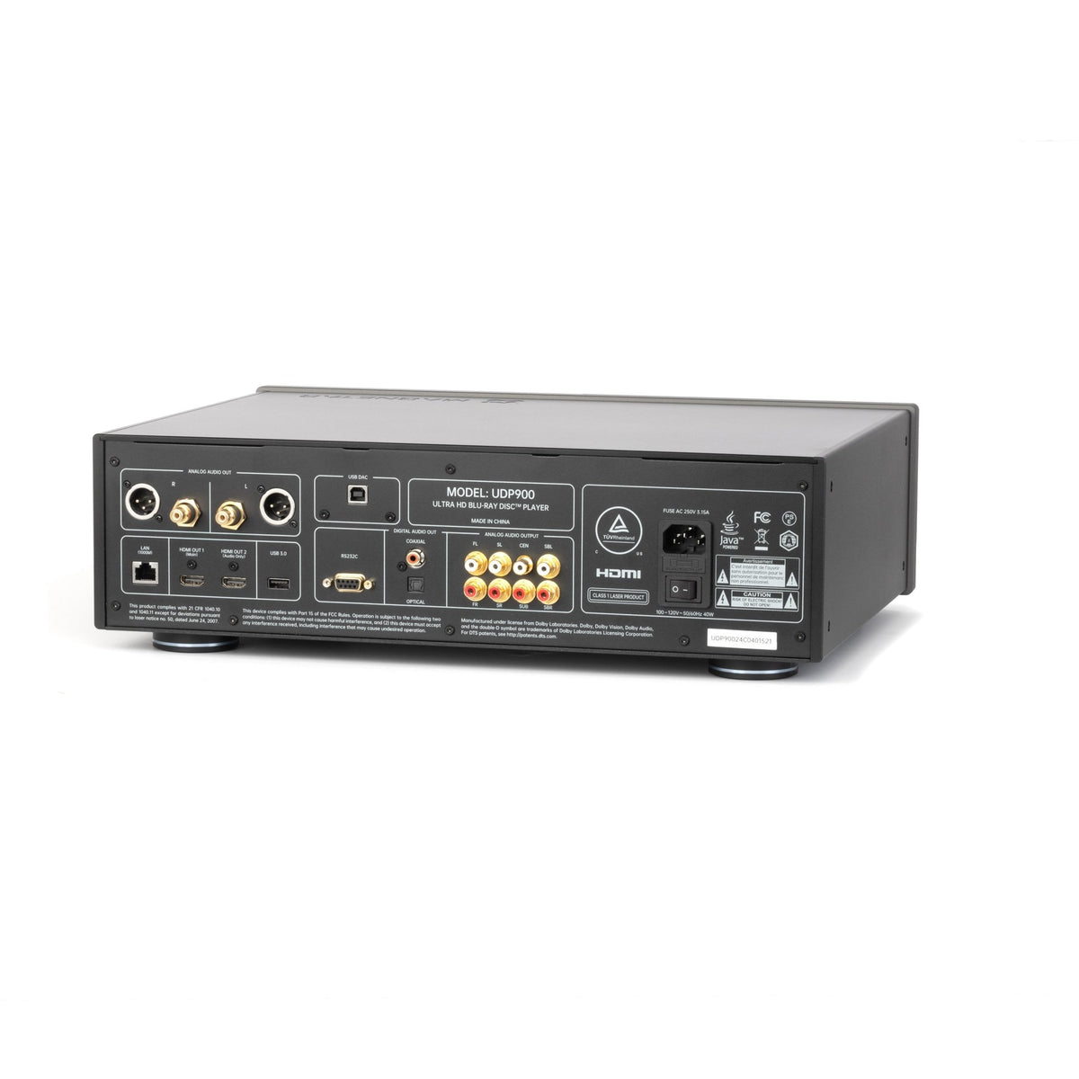 Magnetar UDP900 media player with advanced features for high-quality audio and video playback.