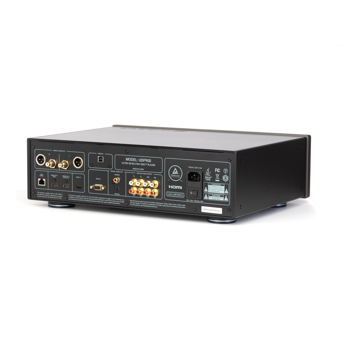 Magnetar UDP900 media player with advanced features for high-quality audio and video playback.