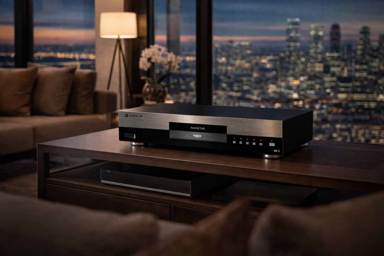 A Magnetar UPD800 MKII in a luxury home theater.