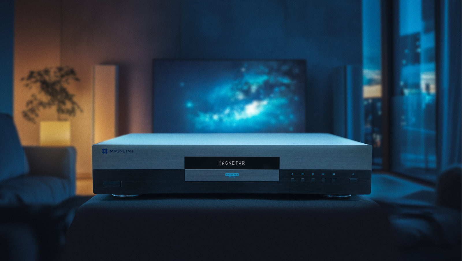 A Magnetar UPD800 MKII in a luxury home theater.